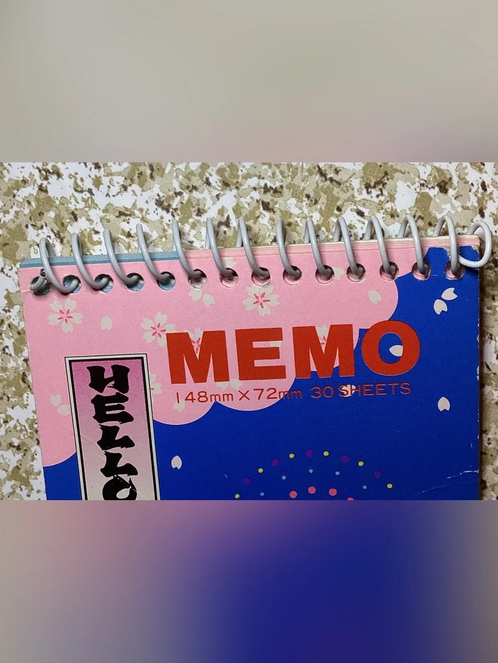 Lot of 2 Vintage Sanrio Hello Kitty Memo Notebooks